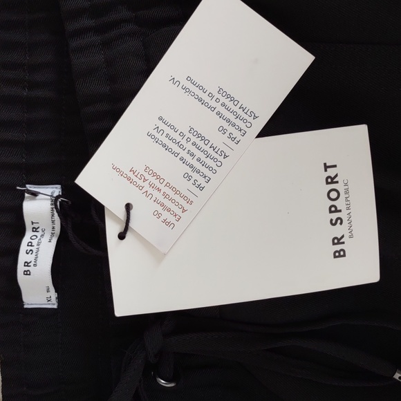 NWT BR Sport XL Tall Black Cargo Jogger Pants - Picture 3 of 14